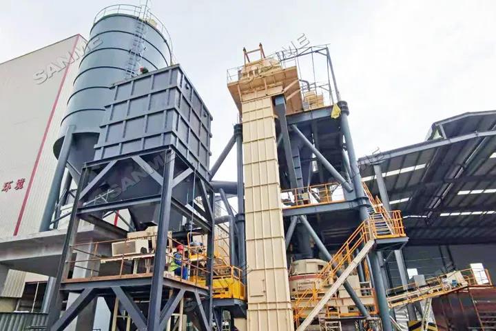 關注｜上海山美股份承建的廣州樓站式建筑固廢制備機制砂項目即將調試投產(chǎn)