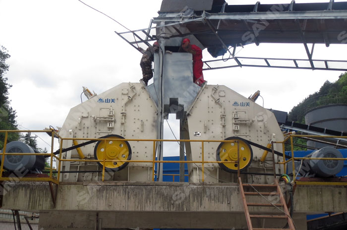 反擊式破碎機如何安裝、調(diào)試、維修，上海山美為你解答